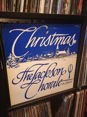 The Jackson Chorale Christmas Rare Gilbert O. Jackson LP